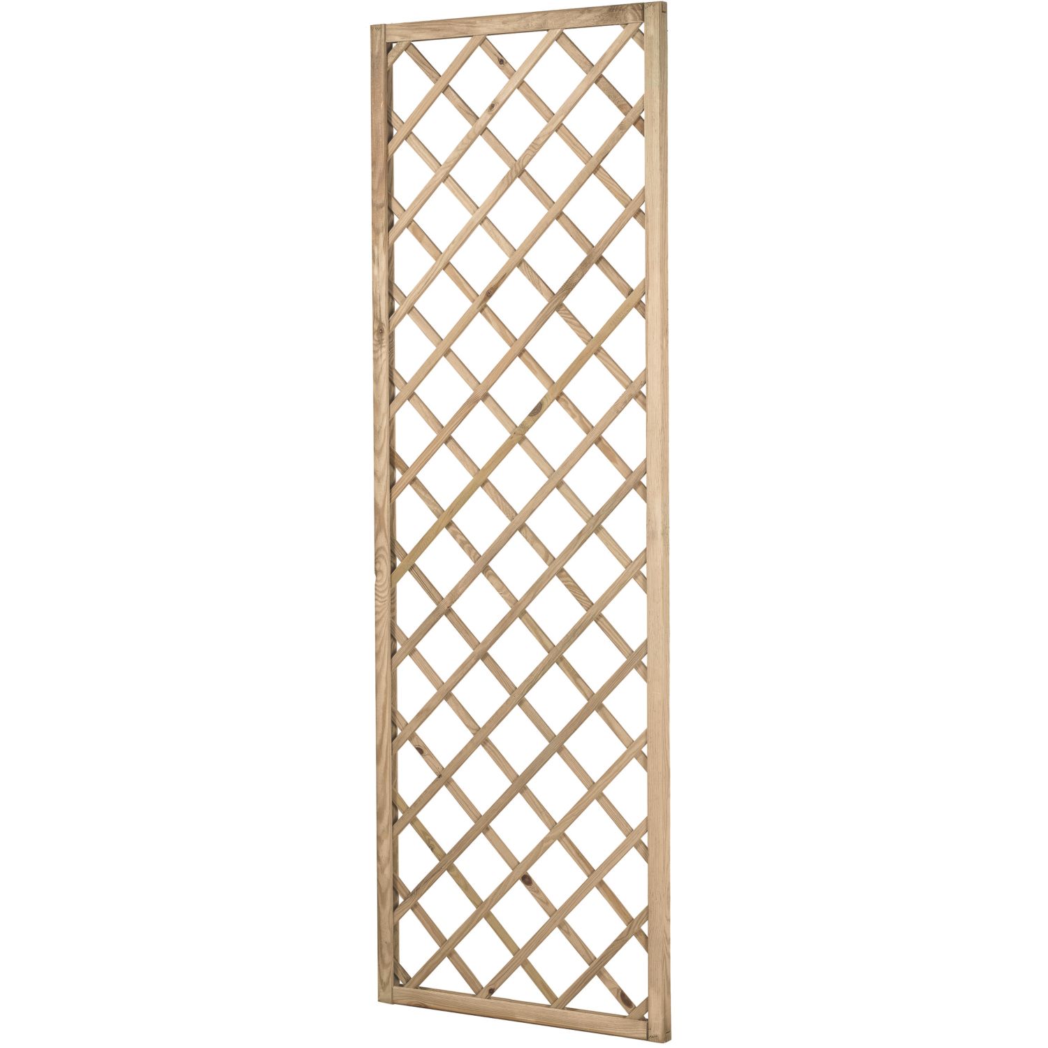 Forest Hidcote Softwood Rectangular Garden Trellis 2' x 6' 10 Pack (862KP)