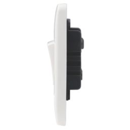 Vimark Pro 10A 3-Gang 2-Way Light Switch  White