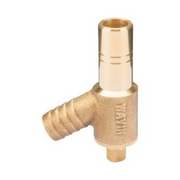 Hep2O Push-Fit Keyless Drain Cock 15mm