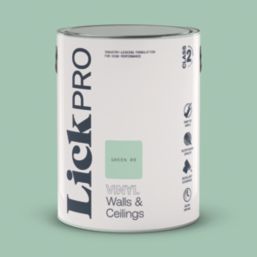 LickPro  5Ltr Green 08 Vinyl Matt Emulsion  Paint