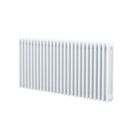 Acova 300mm x 628mm 1859BTU White Horizontal 4 Column Radiator
