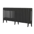 Arroll 460mm x 1114mm 3517BTU Black Cast Iron 4 Column Radiator