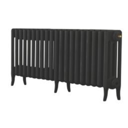 Arroll 460mm x 1114mm 3517BTU Black Cast Iron 4 Column Radiator