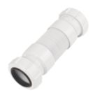 McAlpine FLEXCON4 Flexible Connector White 40mm x 157-242mm