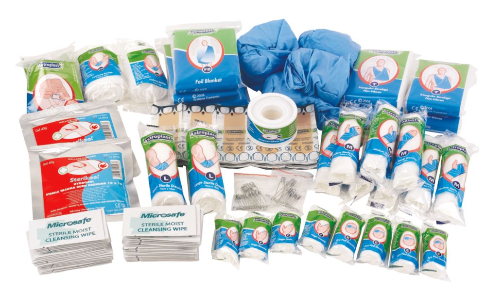 Wallace Cameron Astroplast British Standard First Aid Refill Kit Large ...
