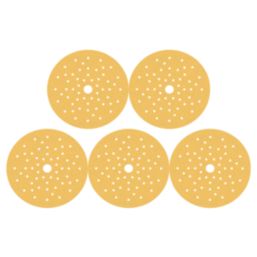 Bosch Expert C470 60 Grit 54-Hole Punched Wood Sandpapers 125mm 5 Pack