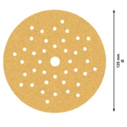 Bosch Expert C470 60 Grit 54-Hole Punched Wood Sandpapers 125mm 5 Pack