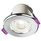 Knightsbridge CFR Fixed  Fire Rated LED Downlight Polished Chrome 5W 570lm