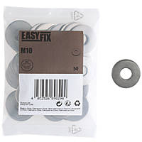 Easyfix A2 Stainless Steel Washer M10 x 1.4mm 50 Pack
