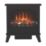 Be Modern Trowpoint Grande Black Electric Freestanding Stove 635mm x 665mm