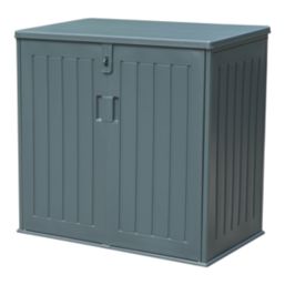 Essentials Catria 775Ltr 3' 6" x 2' (Nominal) Plastic Tool Store Green