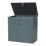 Catria 775Ltr 4' x 2' (Nominal) Plastic Tool Store Granite Grey