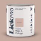 LickPro  2.5Ltr Pink 08 Vinyl Matt Emulsion  Paint