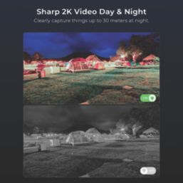 Reolink 2K TrackMix Auto PTZ Solar 64GB Solar-Powered White Wireless 1296p Indoor & Outdoor Round 4G Smart Security Camera