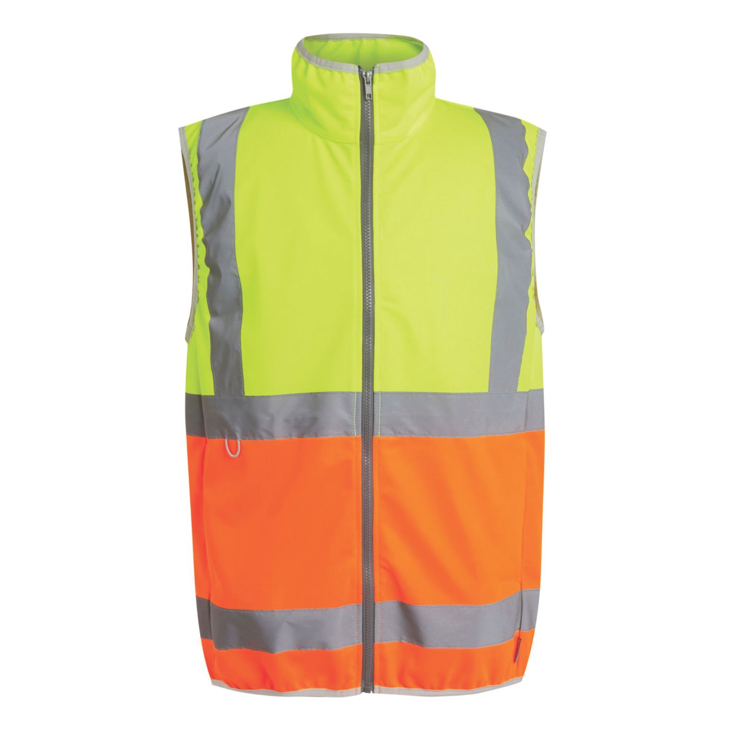 Regatta Pro Zip Collar Hi-Vis Vest Yellow/Orange X Large 43.5" Chest (863VF)