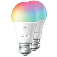 Sengled B11-U2E ES A60 Assorted LED Smart Light Bulb 7.8W 806lm 2 Pack