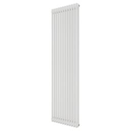 Azur 1800mm x 560mm 5410BTU White Vertical 2 Column Radiator