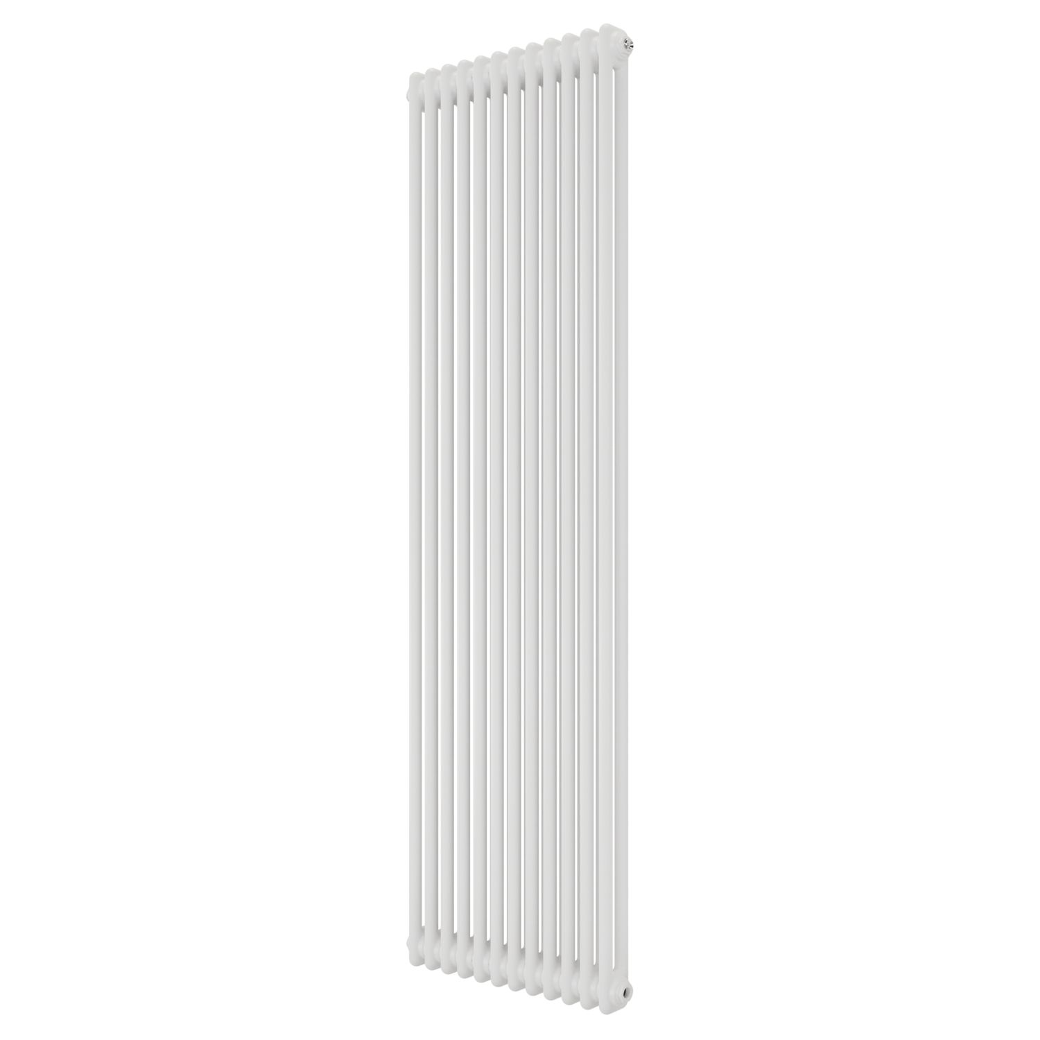 Azur 1800mm x 560mm 5410BTU White Vertical 2 Column Radiator (863YR)