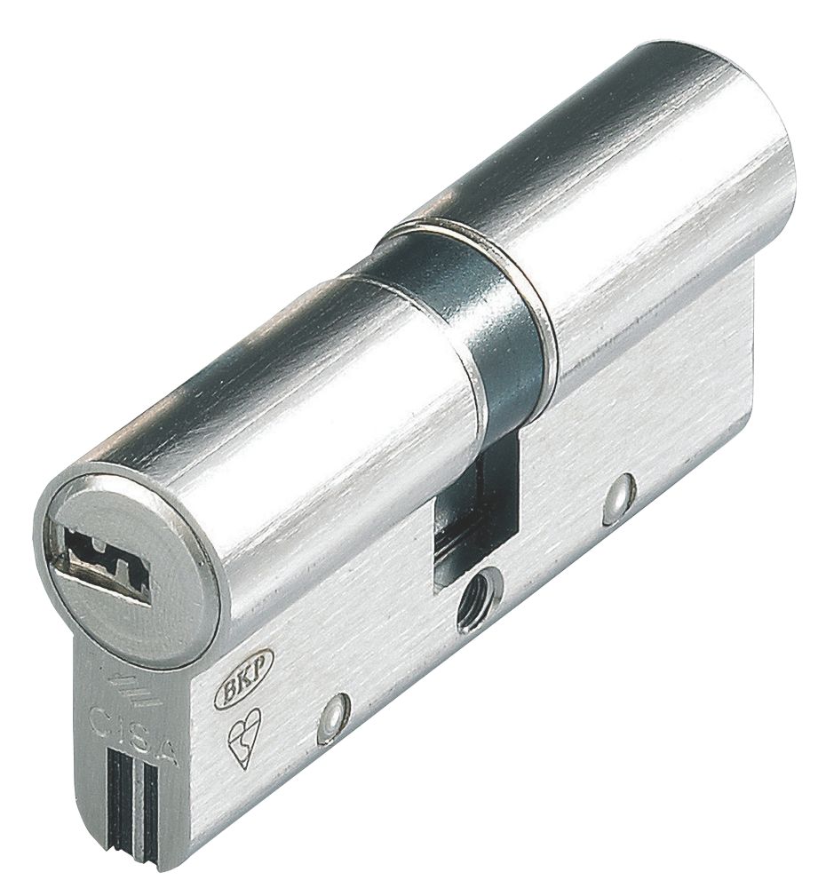 Cisa Astral S Series 10Pin Euro Double Cylinder 3540 (75mm) Nickel
