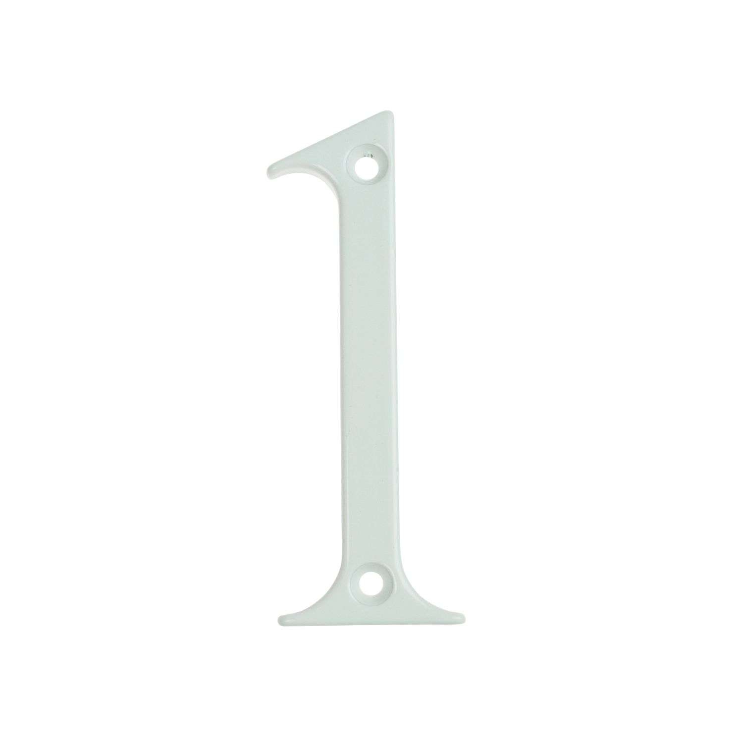 Fab & Fix Door Numeral 1 White 80mm (8643P)