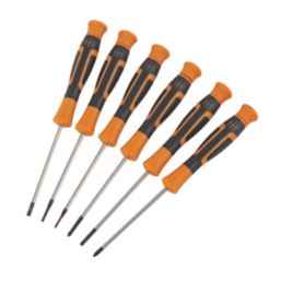 Magnusson Mixed Precision Screwdriver Set 6 Pieces Screwfix