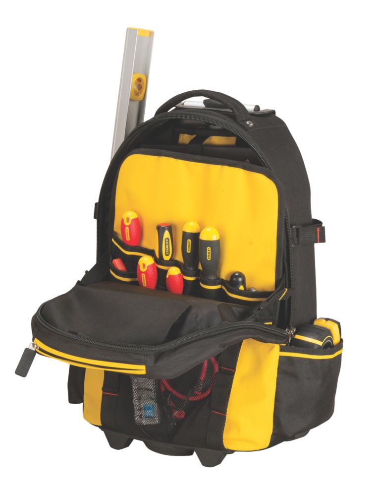 Stanley FatMax Backpack with Wheels 23Ltr Screwfix