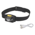 Sylvania Sylwork Rechargeable LED Headlight Black 30lm