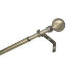 Renaissance Antique Brass Curtain Pole 19/16mm x 160-300cm
