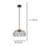 Eglo Padstow Pendant Light Black & Natural
