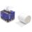 L-PRO  White Swing Bin Liners in Dispenser Box 40Ltr 200 Pack