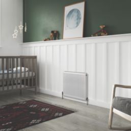 Stelrad 600mm x 600mm 2576BTU White Type 21 Convector Radiator