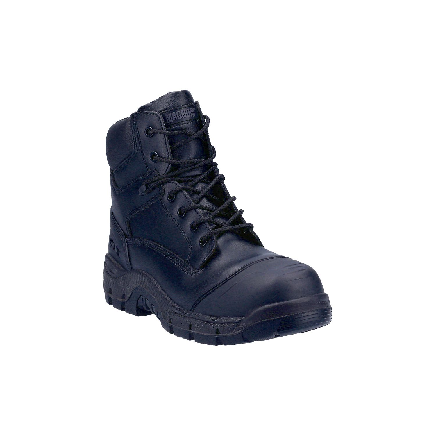 Magnum Roadmaster Size 12 Black Waterproof Safety Boots (864JV)