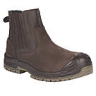 Apache Wabana Metal Free  Safety Dealer Boots Brown Size 7