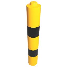 Addgards BS183YB Bollard Sleeve Yellow/Black 183mm x 183mm