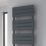 Reina 1124mm x 500mm 1834BTU Anthracite Flat Designer Towel Radiator