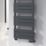 Reina 1124mm x 500mm 1834BTU Anthracite Flat Designer Towel Radiator