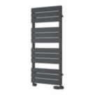 Reina 1124mm x 500mm 1834BTU Anthracite Flat Designer Towel Radiator