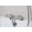Bristan Artisan Chrome 80mm Deck Mounted Dual Control Thermostatic Shower Mixer Tap