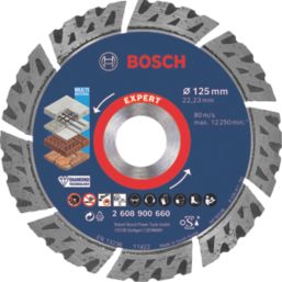 Bosch Expert Masonry Diamond Cutting Disc 125mm x 22.23mm