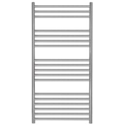 Towelrads 1000mm x 400mm 722BTU Stainless Steel Flat Designer Towel Radiator