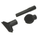 Electruepart NZL9010  Universal Vacuum Cleaner Push Fit Accessory Tool Kit - 35mm 3 Pack