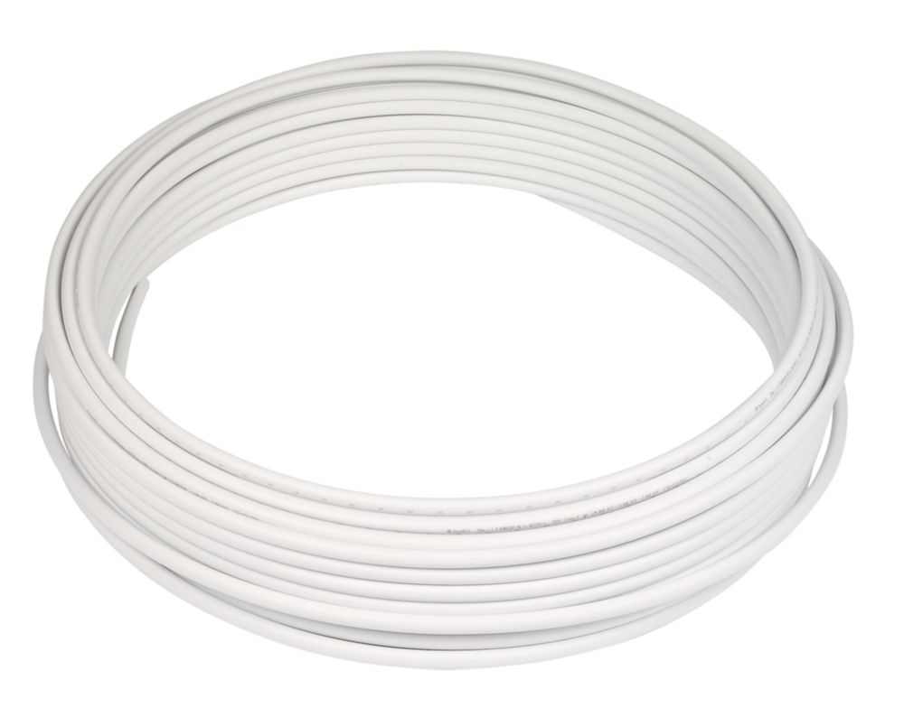 JG Speedfit 15BPB-50C Push-Fit Polybutylene Layflat Pipe 15mm x 50m White