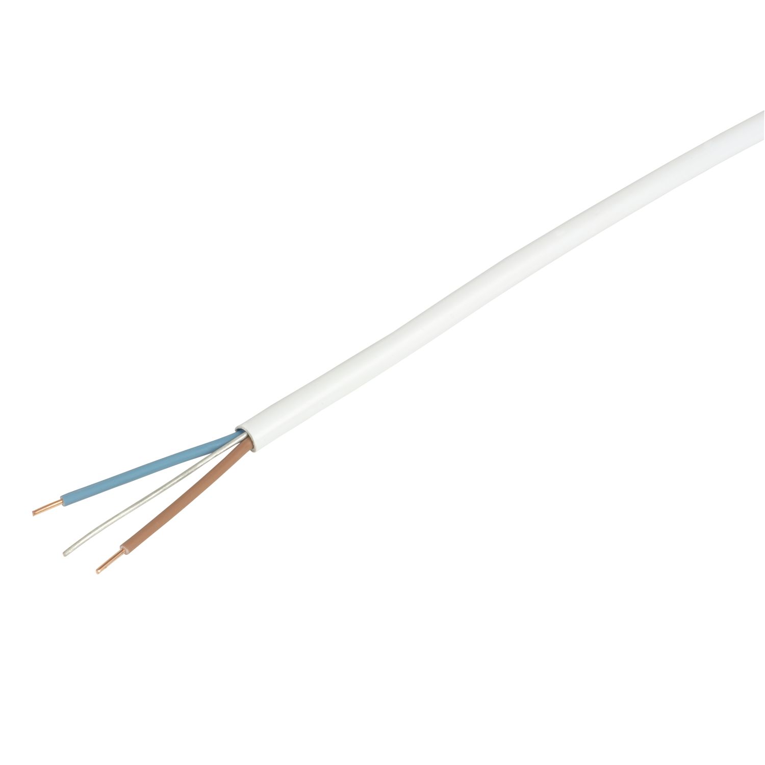 Prysmian FP200 GOLD White 1.5mm² LSZH Fire Resistant Cable 100m Drum (86537)