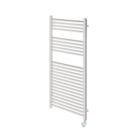 Flomasta 1200mm x 600mm 1364BTU Chrome Flat Electric Towel Radiator