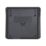 Lutec Aleta Outdoor LED Solar Wall Light With PIR Sensor Dark Grey 1100lm