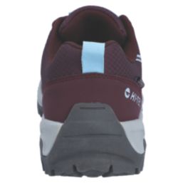 Hi-Tec Jaguar Sport Size 7 Womens Red Waterproof  Non Safety Trainers