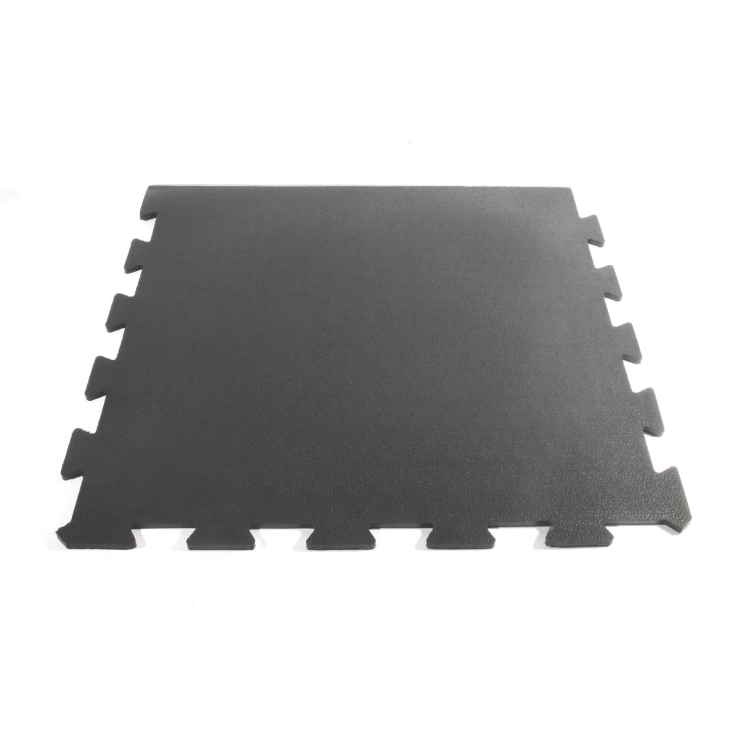 COBA Sport Tile End Piece Leisure Mat Black 61cm x 61cm (865EN)
