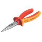 Knipex  VDE Snipe Nose Side Cut Pliers 6" (160mm)