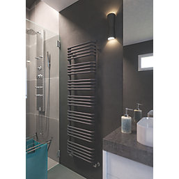 Terma Alex Designer Towel Rail 1580mm x 500mm Dark Grey 2706BTU