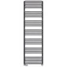 Terma 1580mm x 500mm 2706BTU Dark Grey Curved Designer Towel Radiator